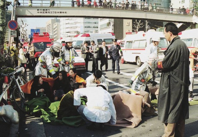 Nhật Bản tổ chức kỷ niệm 23 năm vụ tấn công bằng khí độc thần kinh Sarin - Ảnh 4.