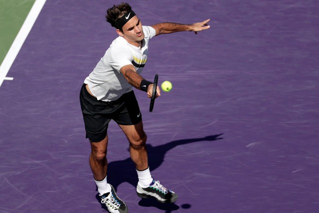 Miami mở rộng 2018: Roger Federer bất ngờ vấp ngã tại vòng 2 - Ảnh 2.