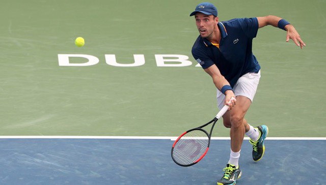 Lucas Pouille vào chung kết giải Dubai Tennis Championships - Ảnh 2.