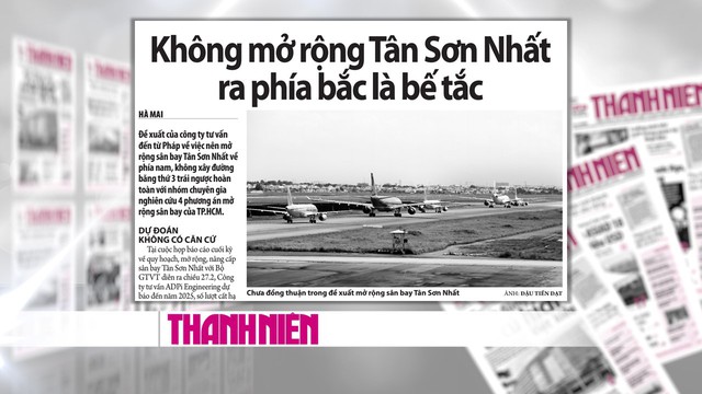 Câu hỏi mở rộng sân bay Tân Sơn Nhất về phía Bắc hay Nam chưa có lời đáp - Ảnh 1.