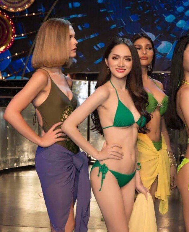 Hương Giang Idol nóng bỏng trong phần thi bikini tại Hoa hậu Chuyển giới Quốc tế - Ảnh 5.