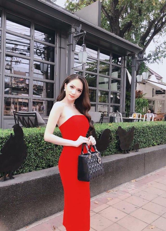 Hương Giang Idol nổi bật với gu thời trang ấn tượng tại Hoa hậu chuyển giới Quốc tế 2018 - Ảnh 1.