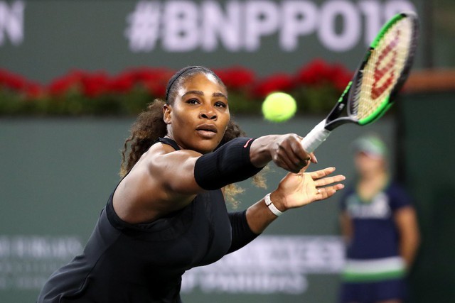 Vòng 1 Indian Wells 2018: Serena Williams tái xuất thành công - Ảnh 2.