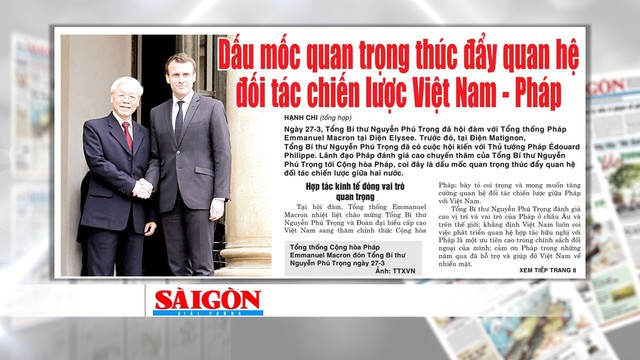 Báo chí đưa tin đậm nét về chuyến thăm Pháp và Cuba của Tổng Bí thư Nguyễn Phú Trọng - Ảnh 3.