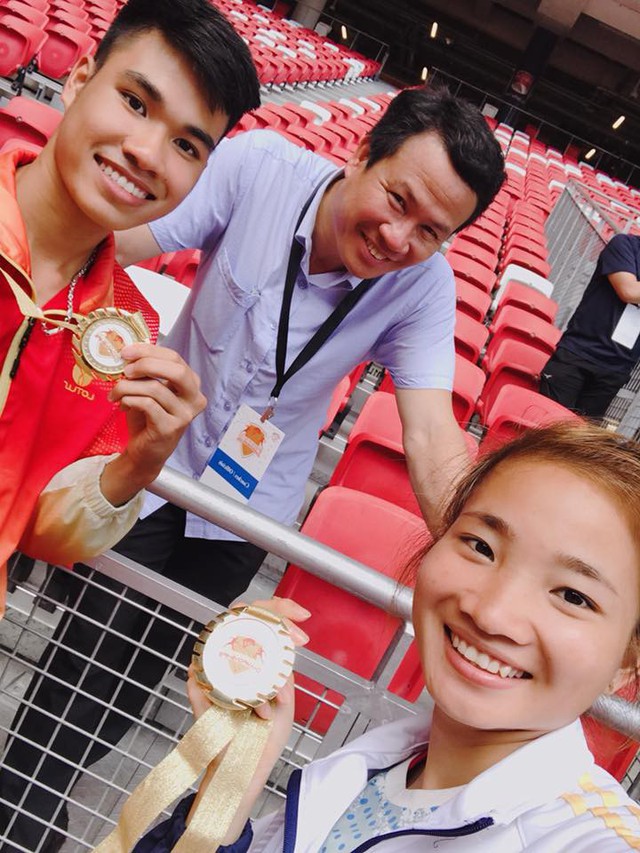 Nguyễn Thị Oanh, Lê Trung Đức giành HCV tại giải Điền kinh Singapore mở rộng - Ảnh 2.