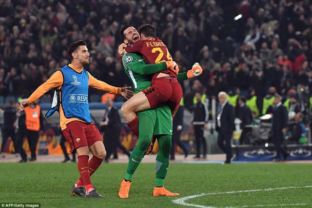 Kết quả Champions League sáng 11/4: Barcelona bị AS Roma loại sốc, Man City dừng bước trước Liverpool - Ảnh 1.
