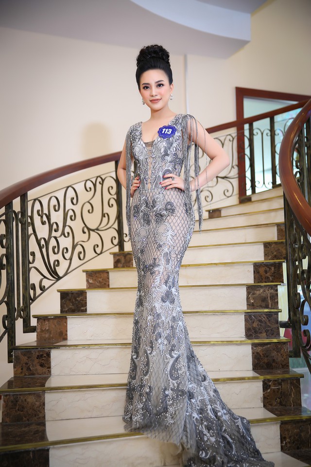 Top 40 Hoa hậu Biển Việt Nam toàn cầu 2018 lan tỏa vẻ đẹp Việt trong trang phục dạ hội - Ảnh 23.