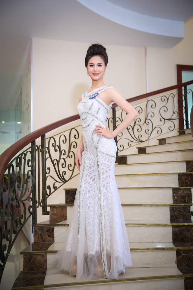 Top 40 Hoa hậu Biển Việt Nam toàn cầu 2018 lan tỏa vẻ đẹp Việt trong trang phục dạ hội - Ảnh 25.
