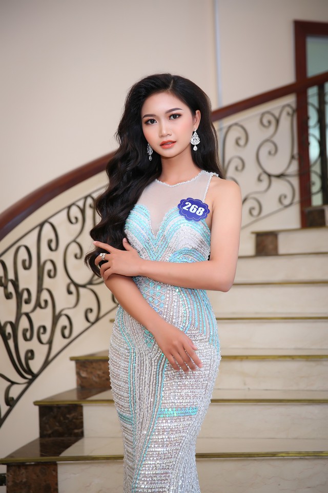Top 40 Hoa hậu Biển Việt Nam toàn cầu 2018 lan tỏa vẻ đẹp Việt trong trang phục dạ hội - Ảnh 5.