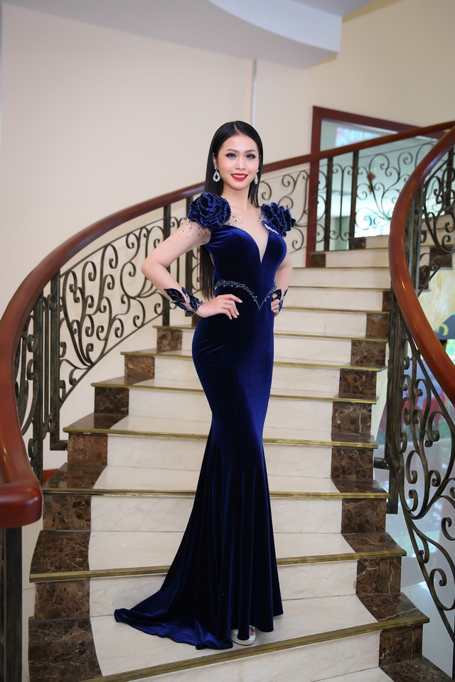 Top 40 Hoa hậu Biển Việt Nam toàn cầu 2018 lan tỏa vẻ đẹp Việt trong trang phục dạ hội - Ảnh 8.