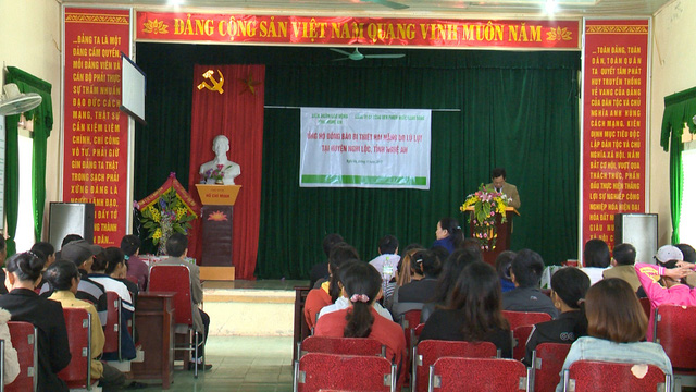 650 hộ nghèo Nghệ An nhận được hỗ trợ - Ảnh 1.
