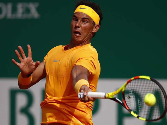 Rafael Nadal thẳng tiến vào tứ kết Monte Carlo Masters 2018 - Ảnh 1.