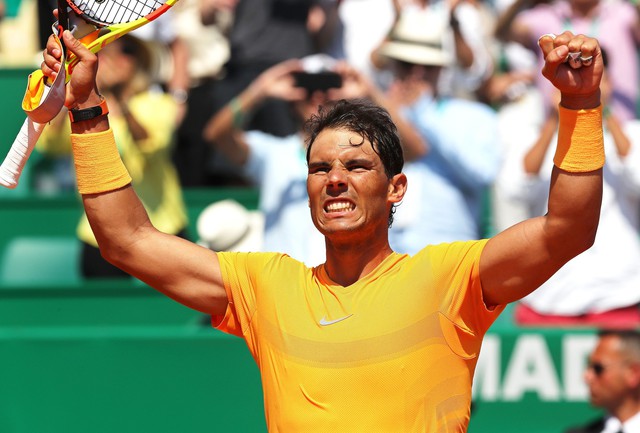 Monte Carlo Masters: Đánh bại Dimitrov, Nadal giành quyền vào chung kết - Ảnh 2.