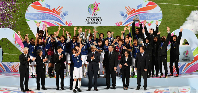 Thắng kịch tính Australia, ĐT nữ Nhật Bản vô địch Asian Cup 2018 - Ảnh 3.