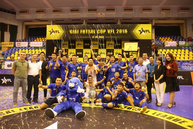 Hanoi Buffaloes vô địch Giải futsal VFL Cup 2018 - Ảnh 3.