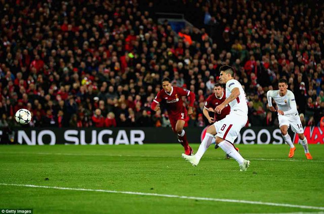 Đại thắng AS Roma, Liverpool giành lợi thế lớn trước trận lượt về - Ảnh 3.