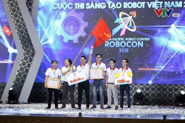 “Rồng bay” chỉ trong 22 giây, LH - ATM vô địch Robocon Việt Nam 2018 - Ảnh 28.