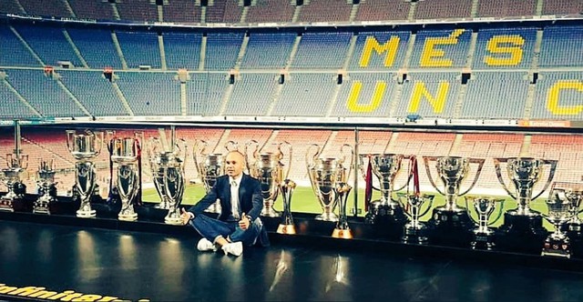 Ảnh: Barcelona chia tay Iniesta trong trận đấu cuối cùng của mùa giải - Ảnh 13.