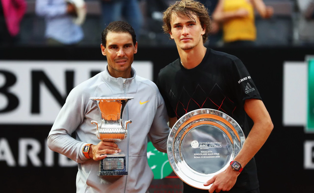 Vượt qua Zverev, Nadal lần thứ 8 vô địch Rome Masters - Ảnh 4.
