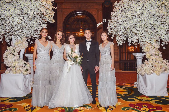 Những hình ảnh đầu tiên từ đám cưới lãng mạn của Chung Hân Đồng - Ảnh 11.