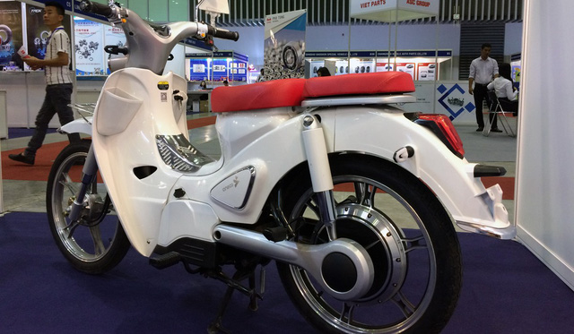 Xe máy điện nhái biểu tượng xấu lạ Honda EV-Cub xuất hiện tại Việt Nam - Ảnh 2.