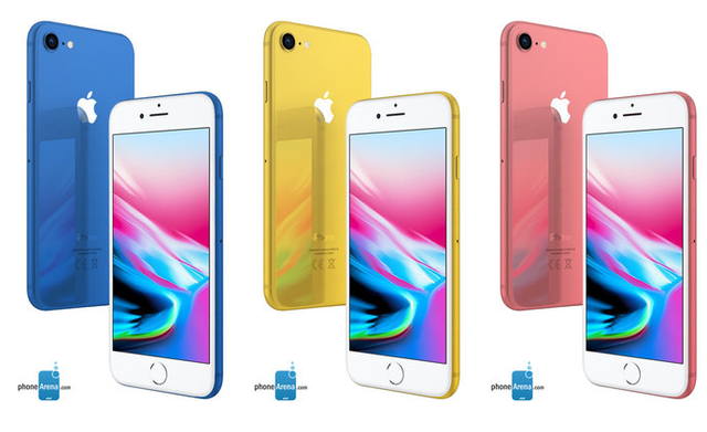 iPhone 8S sẽ có 3 màu xanh, vàng và hồng - Ảnh 1.