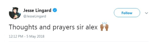 Cầu thủ, đồng nghiệp cầu nguyện Sir Alex chóng bình phục - Ảnh 12.