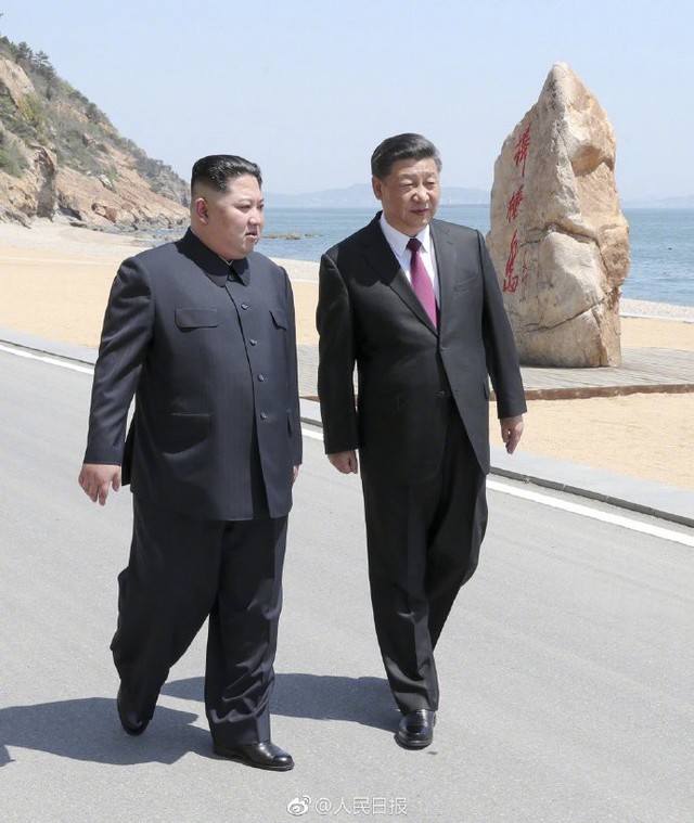 Chủ tịch Trung Quốc hội đàm với nhà lãnh đạo Triều Tiên - Ảnh 1.
