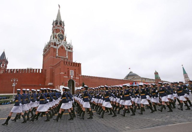 Nga diễu binh hoành tráng nhân kỷ niệm Ngày Chiến thắng - Ảnh 9.