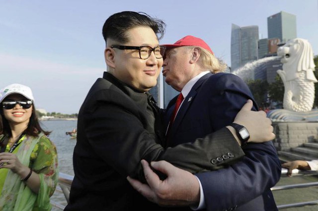 Tổng thống Mỹ và nhà lãnh đạo Triều Tiên đã đến Singapore? - Ảnh 2.