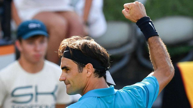 Bán kết Stuttgart mở rộng 2018: Ngược dòng thắng Nick Kyrgios, Roger Federer trở lại ngôi số 1 thế giới - Ảnh 4.