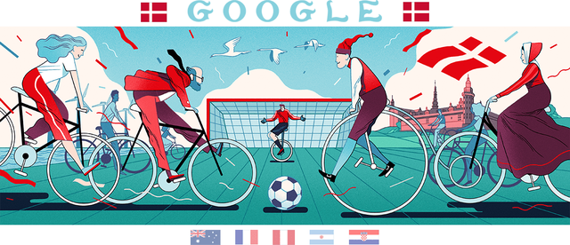 Doodle của Google trong ngày thi đấu thứ 8 của World Cup 2018 có gì? - Ảnh 4.