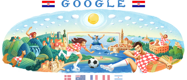 Doodle của Google trong ngày thi đấu thứ 8 của World Cup 2018 có gì? - Ảnh 3.