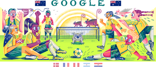 Doodle của Google trong ngày thi đấu thứ 8 của World Cup 2018 có gì? - Ảnh 2.
