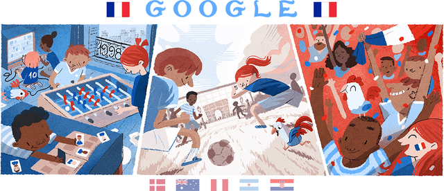 Doodle của Google trong ngày thi đấu thứ 8 của World Cup 2018 có gì? - Ảnh 5.