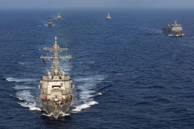 Tàu hải quân từ 25 nước đến Mỹ tập trận RIMPAC - Ảnh 1.