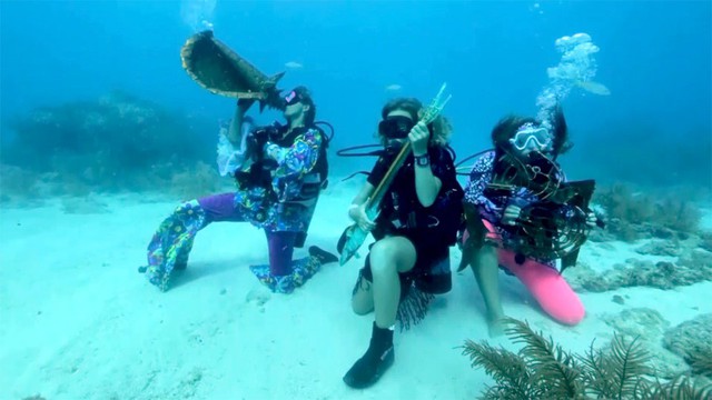 Lễ hội âm nhạc dưới nước nâng cao nhận thức bảo vệ rạn san hô - Ảnh 4.