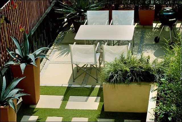 Ý tưởng thiết kế vườn trên sân thượng tuyệt đẹp - Ảnh 4.