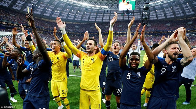 ẢNH: Những khoảnh khắc đáng nhớ trong trận chung kết FIFA World Cup 2018 - Ảnh 27.