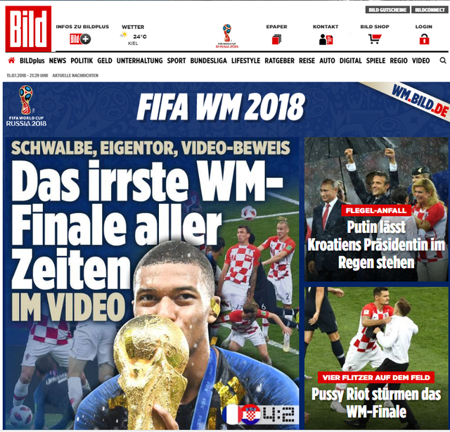 Báo chí thế giới ngả mũ với ĐT Pháp và Mbappe sau chức vô địch FIFA World Cup™ 2018 - Ảnh 3.