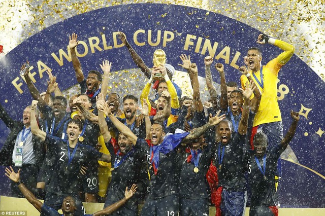 ẢNH: Những khoảnh khắc đáng nhớ trong trận chung kết FIFA World Cup 2018 - Ảnh 33.