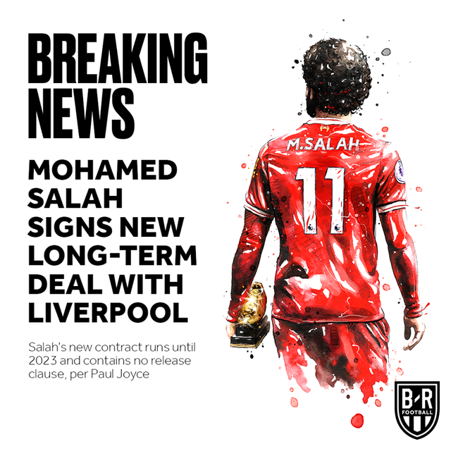 Mohamed Salah chính thức gia hạn hợp đồng mới với Liverpool - Ảnh 1.
