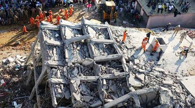 Sập tòa nhà tại Ấn Độ làm 9 người thiệt mạng - Ảnh 2.