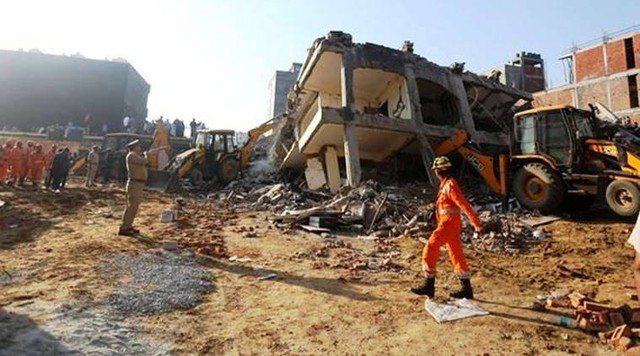 Sập tòa nhà tại Ấn Độ làm 9 người thiệt mạng - Ảnh 3.
