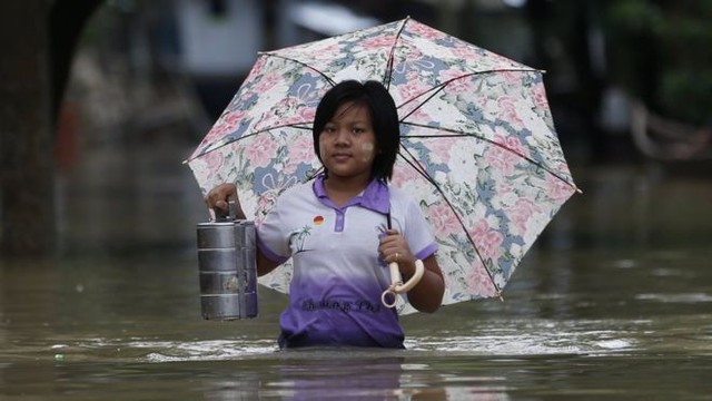 16.000 người mất nhà cửa vì lũ lụt tại Myanmar - Ảnh 1.
