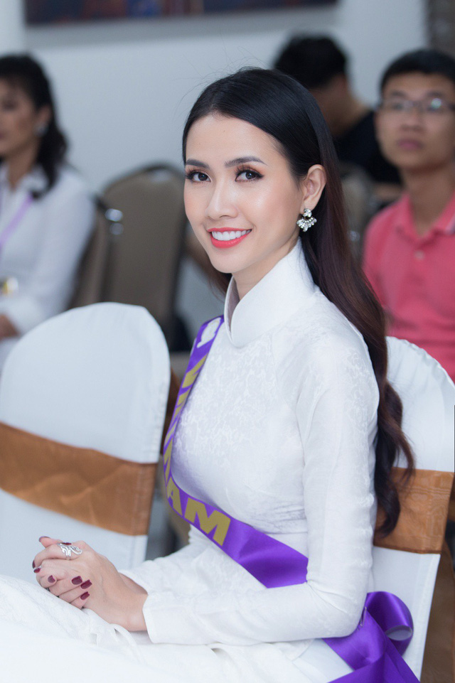 Phan Thị Mơ đọ sắc cùng người đẹp Thái Lan tại Hoa hậu Đại sứ Du lịch thế giới 2018 - Ảnh 3.