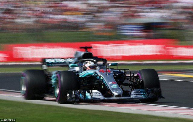 Đua xe F1: Lewis Hamilton giành chiến thắng Grand Prix Hungary - Ảnh 2.