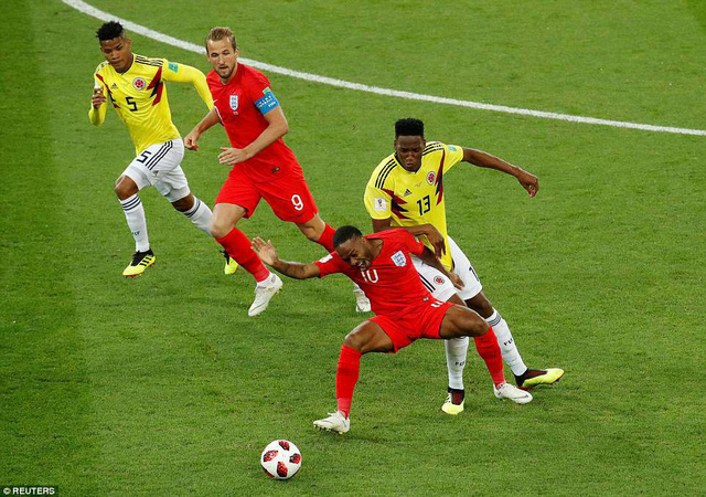 Chùm ảnh Anh 1-1 Colombia (pen 4-3): Nghẹt thở, đấu súng, và vỡ òa - Ảnh 4.