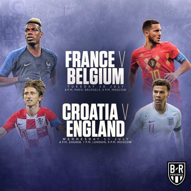 Đội hình tiêu biểu vòng tứ kết FIFA World Cup™ 2018: Chuyện nội bộ của châu Âu - Ảnh 1.