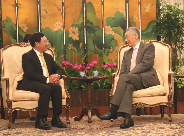 Phó Thủ tướng Phạm Bình Minh thăm chính thức Singapore - Ảnh 4.